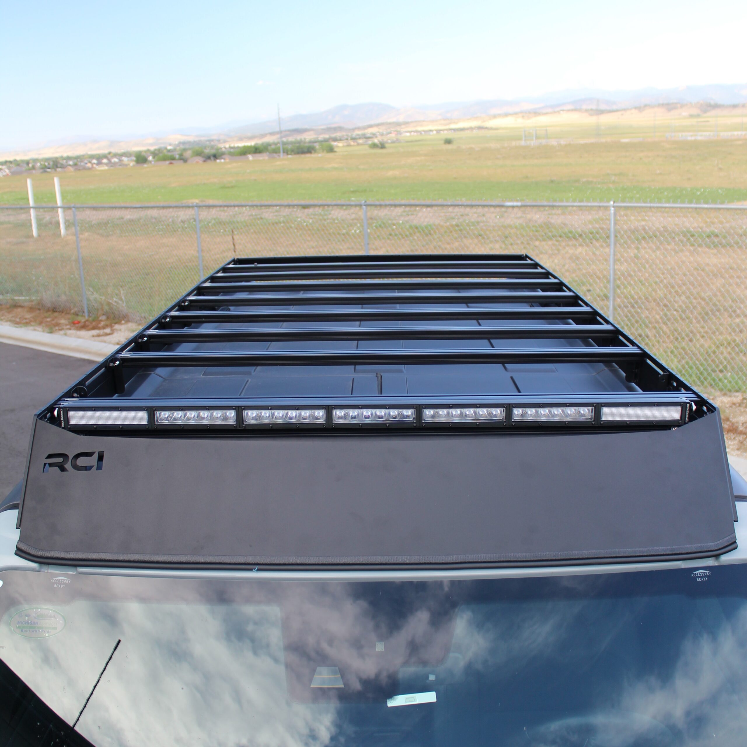 21+ Tacoma Roof Rack With Light Bar