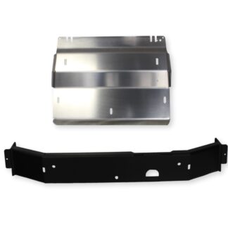 Transfer Case Skid Plate | 18+ JLU/ 20+ JT - 1/4" 5052 Aluminum - Raw Metal