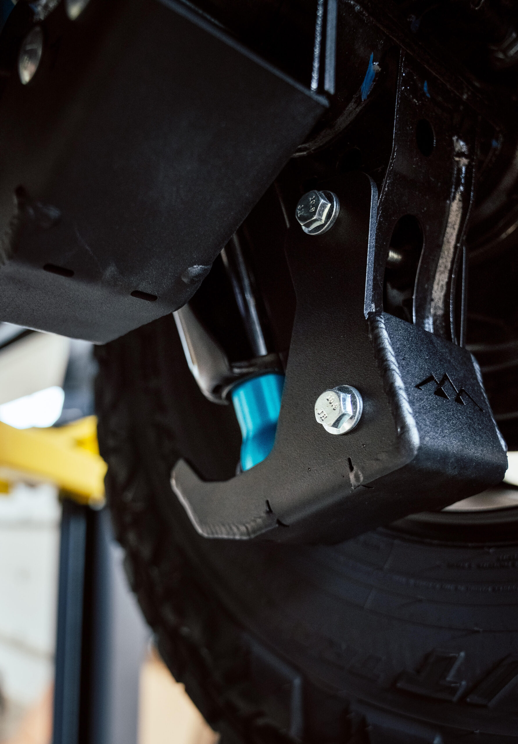 Rear Shock Mount Skids | 25-Present 4Runner/24-Present Land