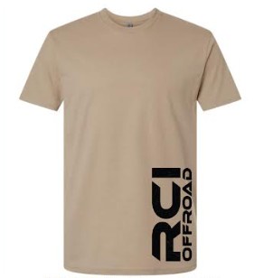 RCI OFFROAD TAN TOPO T-SHIRT