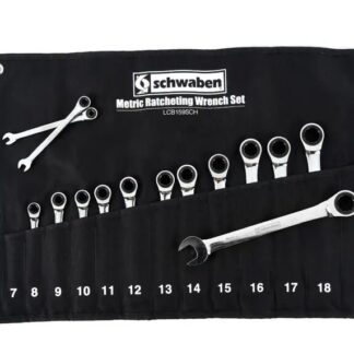 Schwaben Metric Ratcheting 14pc Wrench Set